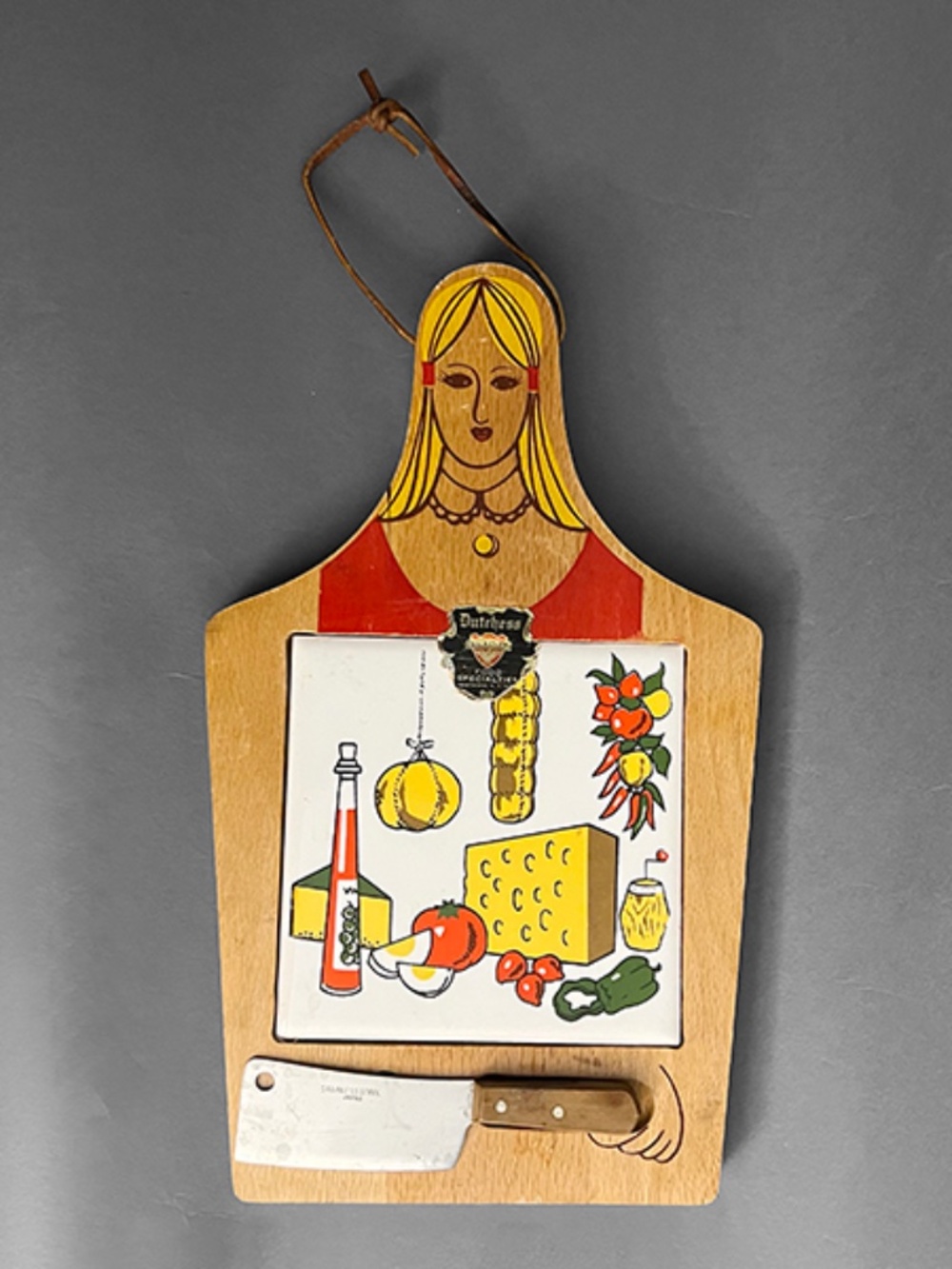 RARE! Vintage "Duchess" Cheese Board